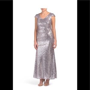 NWT! Adrianna Papell Petite Sequin Mermaid Gowns